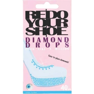 Diamond Drops - ozdobné kamínky 80 ks