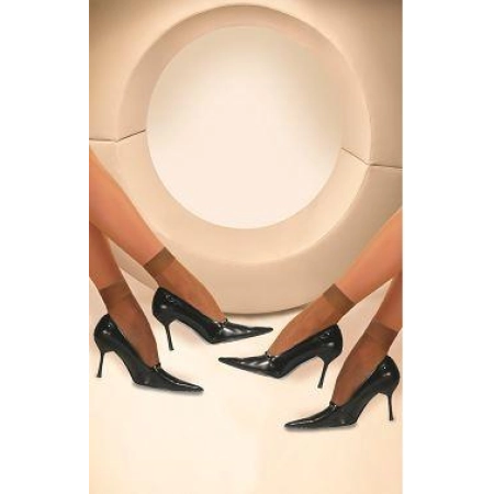 Ander Swing Six silonkové elastanové ponožky 20 DEN, 6 párů - 2. jakost