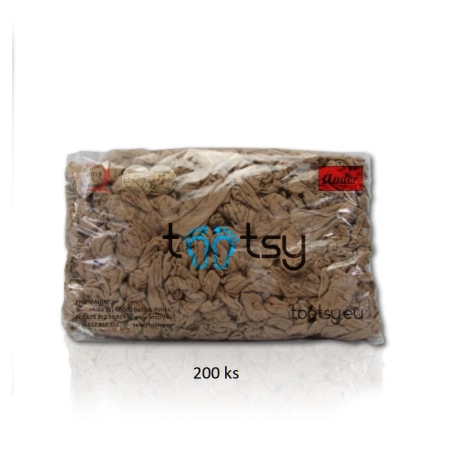 Zkoušecí ťapky dámské tělové 200 ks