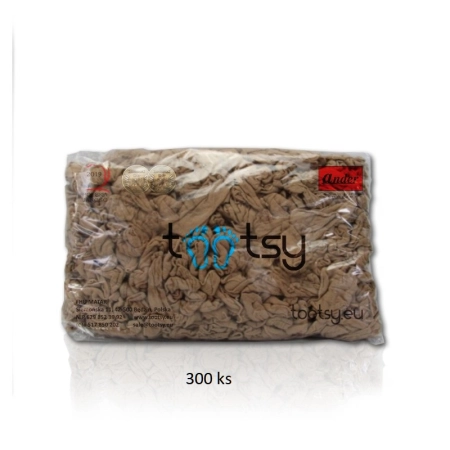 Zkoušecí ťapky pánské tělové 300 ks