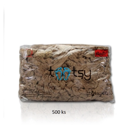 Zkoušecí ťapky pánské tělové 500 ks