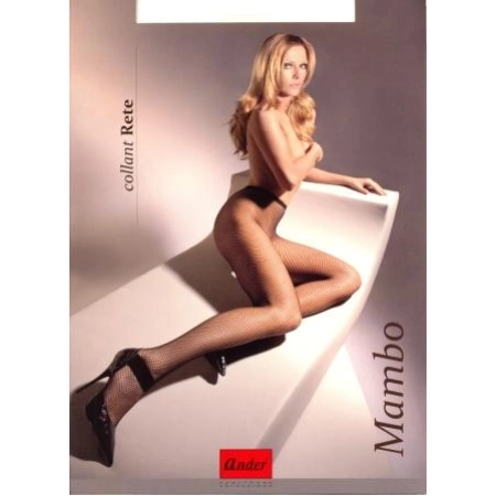 Ander Mambo síťované punčochové kalhoty malá oka