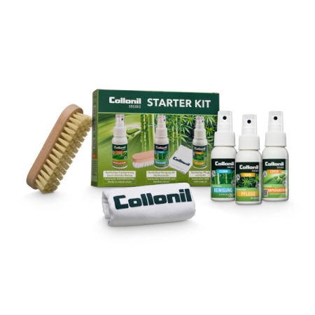 Collonil Organic Starter Kit - set pro ošetření bot i oblečení