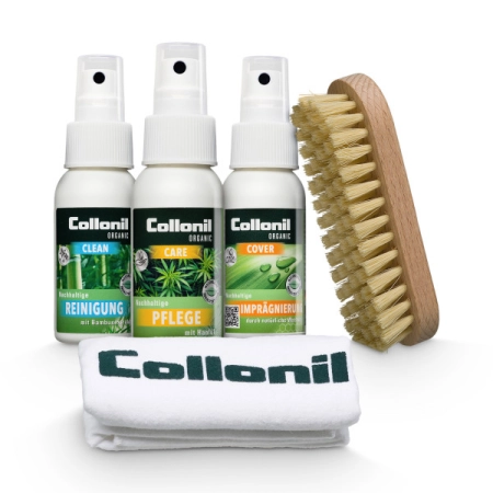 Collonil Organic Starter Kit - set pro ošetření bot i oblečení
