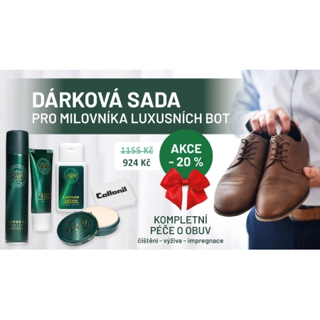 Akční luxusní sada - pro kompletní péči o boty